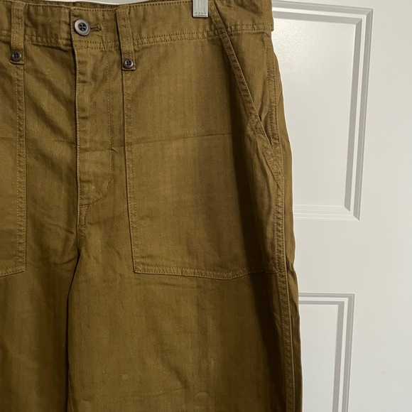 Madewell The Perfect Vintage Wide-Leg Cargo Pant Utility Edition 32 Waist - Picture 6 of 11